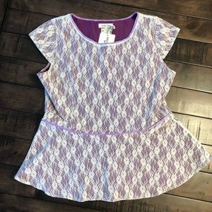 Matilda Jane peplum top